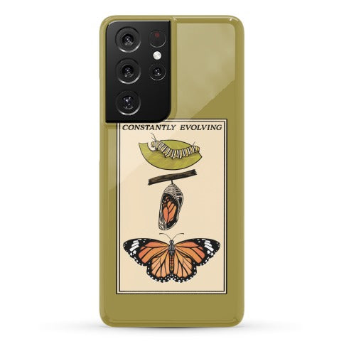 Constantly Evolving Monarch Butterfly Phone Case