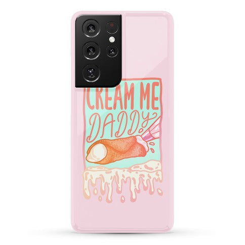 Cream Me Daddy Cannoli Phone Case