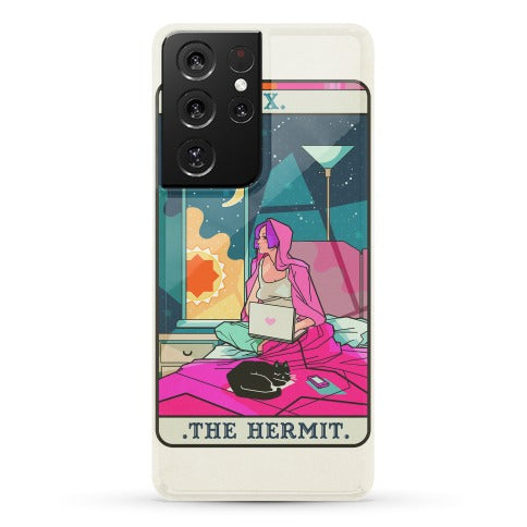 Hermit Tarot Card Phone Case