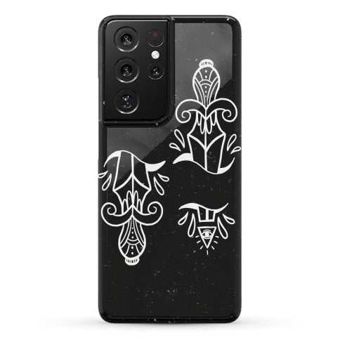 Illuminati Tattoo Daggers Phone Case