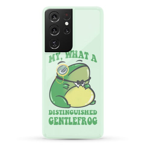 My, What A Distinguished Gentlefrog Phone Case