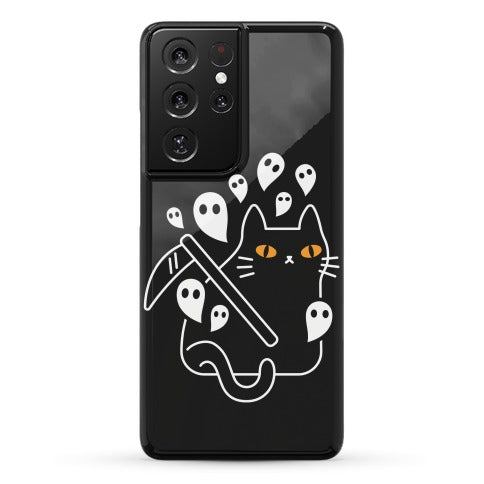 Nine Lives Reaper Cat Phone Case