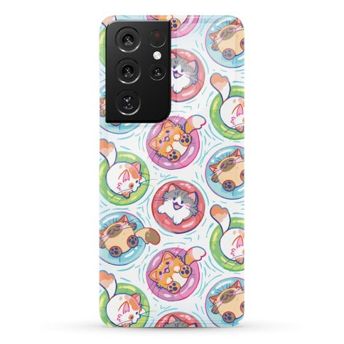 Pool Party Cats Phone Case