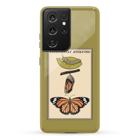 Constantly Evolving Monarch Butterfly Phone Case