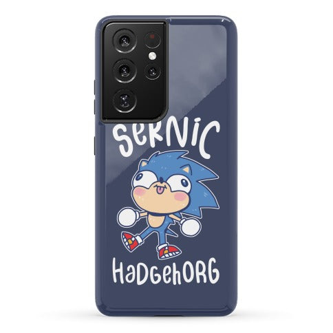 Derpy Sonic Sernic Hadgehorg Phone Case