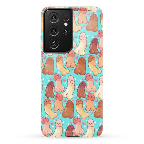 Kawaii Penises Pattern Phone Case