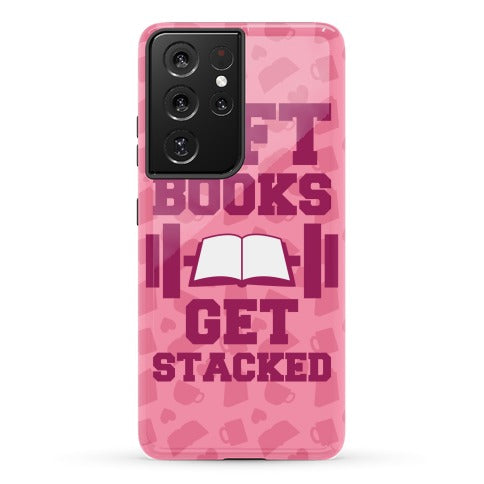 Lift Books, Get Stacked Phone Case