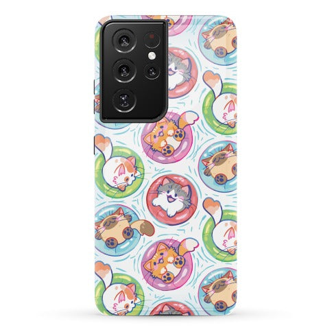 Pool Party Cats Phone Case