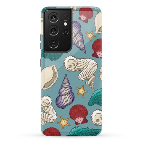 Seashell Pattern Phone Case