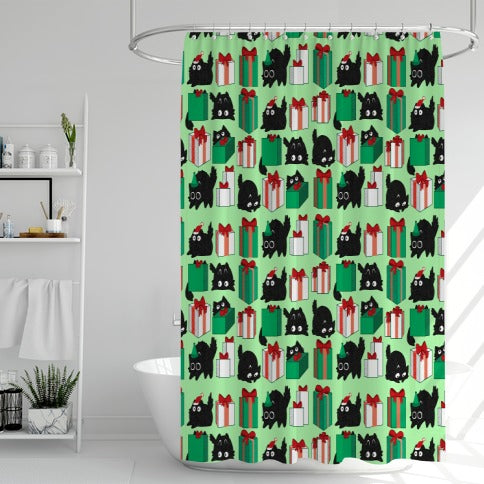 Gift Cats Shower Curtain