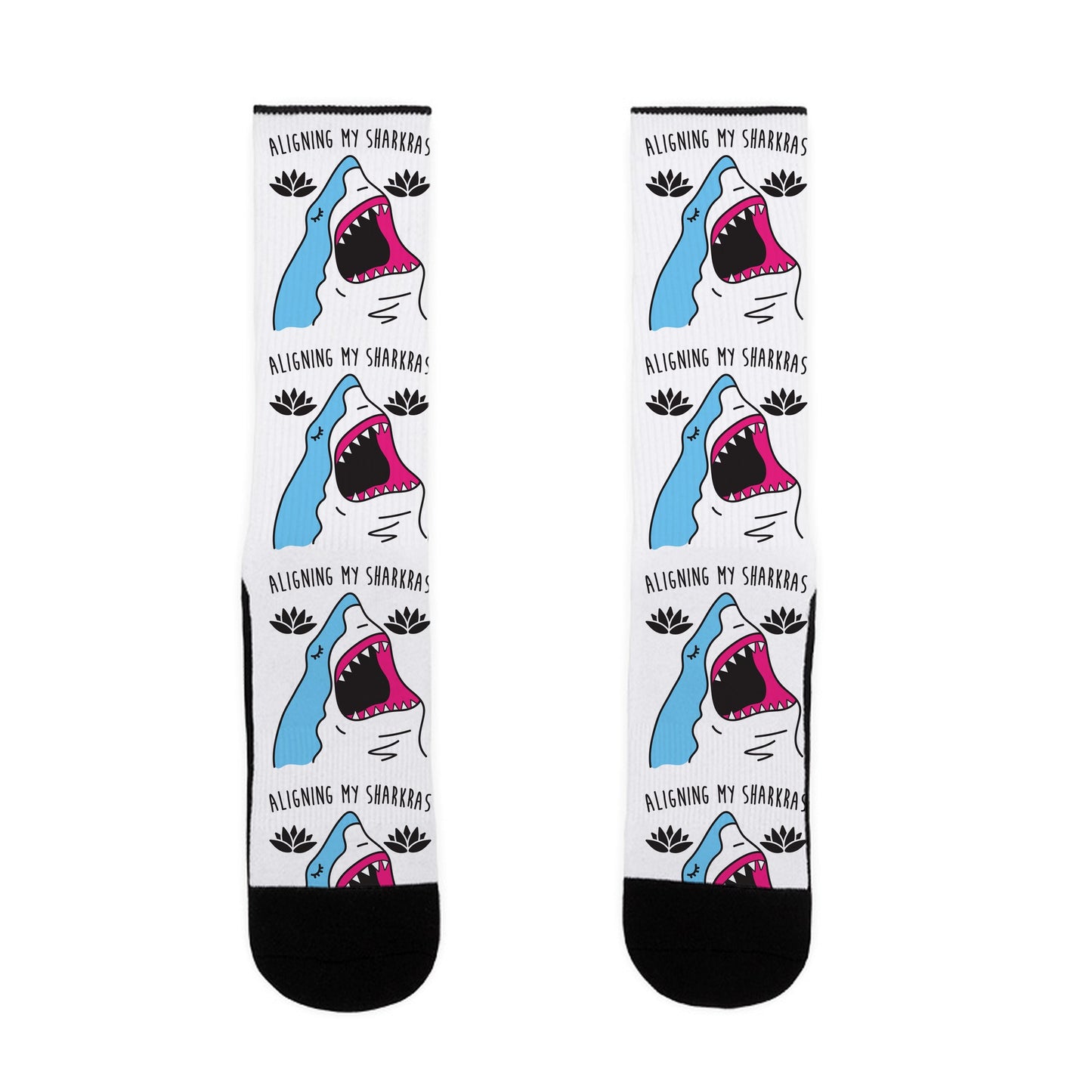 Aligning My Sharkras Socks