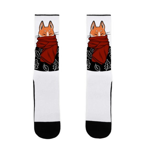 Autumn Fox Socks