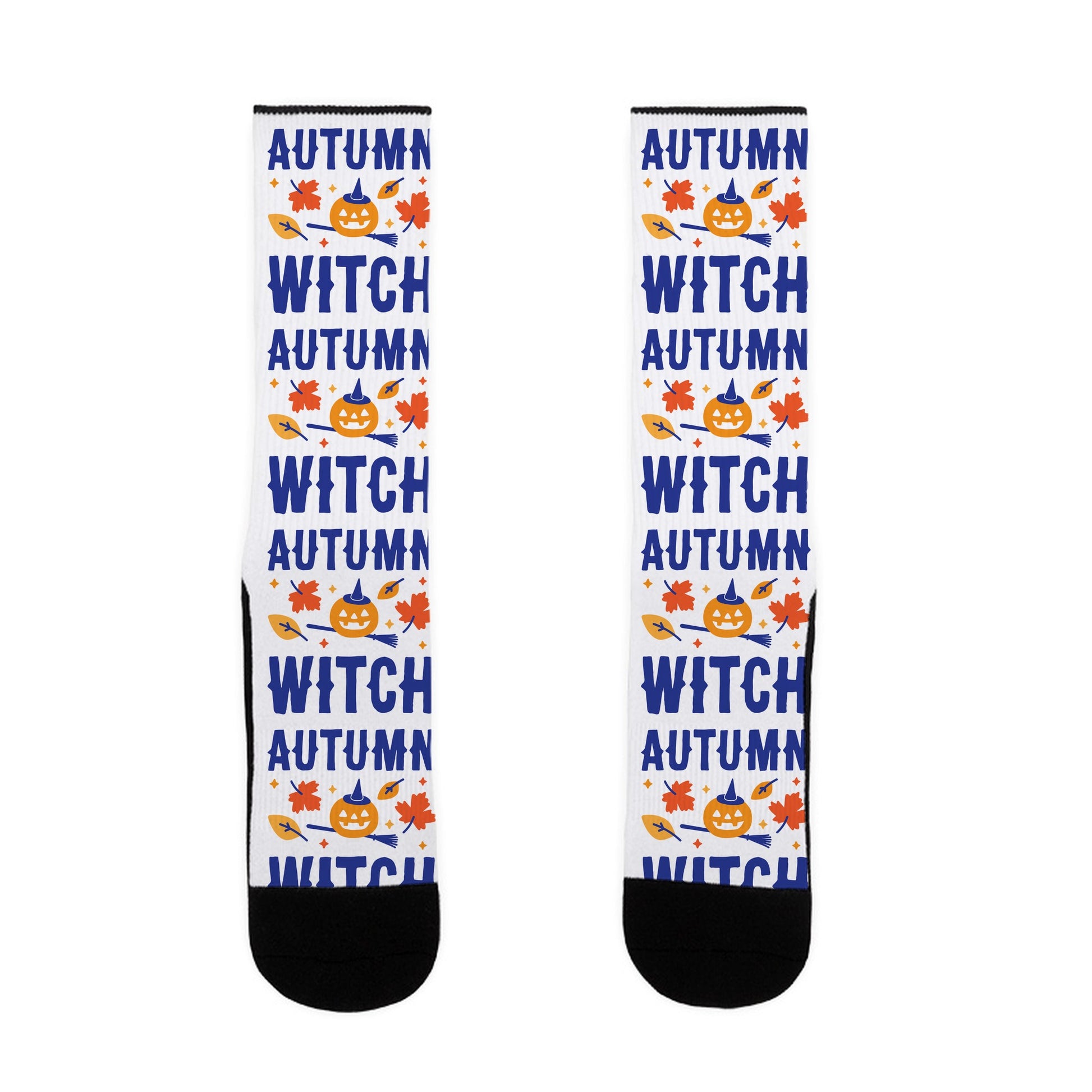 Autumn Witch Socks