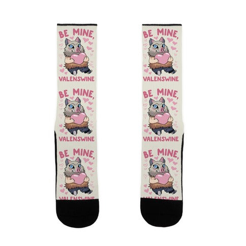 Be Mine, Valenswine Socks