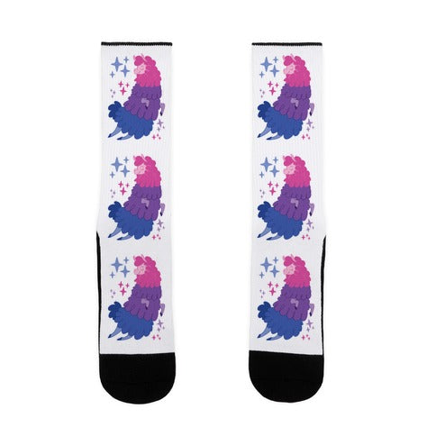 Bisexual Llama Socks