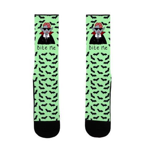 Bite Me Vampire Socks