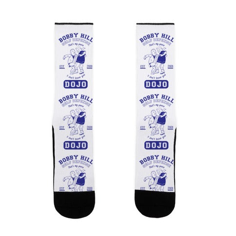 Bobby Hill Self Defense Dojo Socks