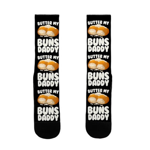 Butter My Buns Daddy Socks