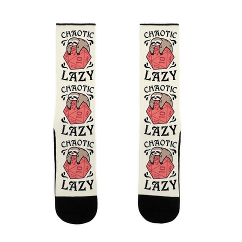 Chaotic Lazy Socks