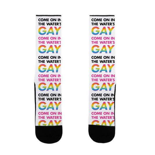 Come On In The Water's Gay Socks