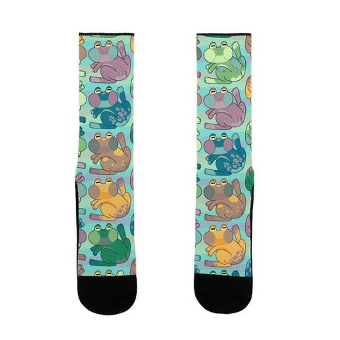 Cool Frogs Socks