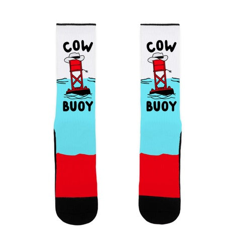 Cow Buoy Socks
