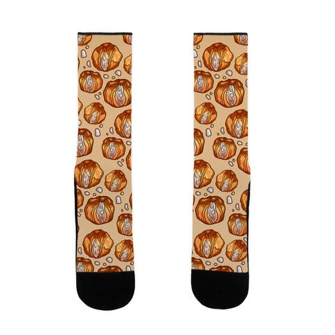 Cream Puff Vaginas Socks