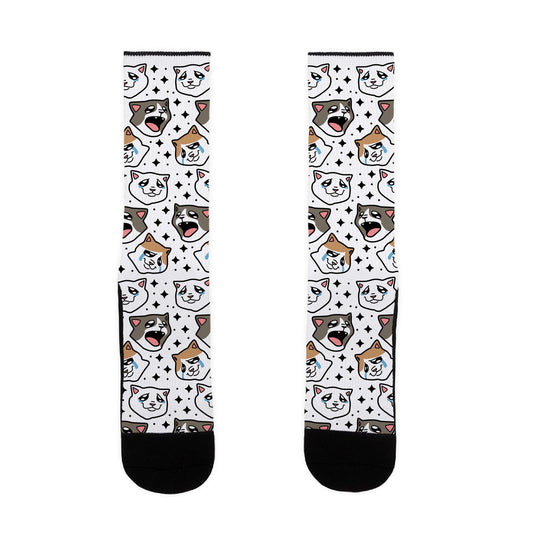 Crying Cats Socks