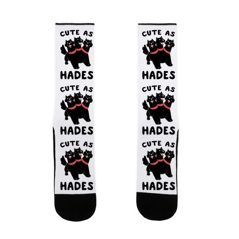 Cute as Hades - Cerberus Socks