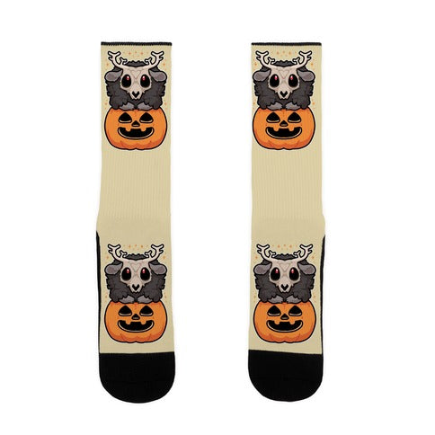 Cute Halloween Wendigo Socks