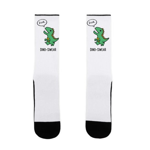 Dino-swear Socks