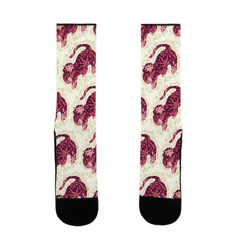 Floral Tiger Socks