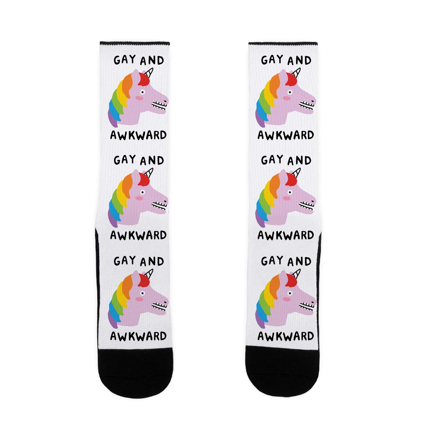 Gay And Awkward Socks