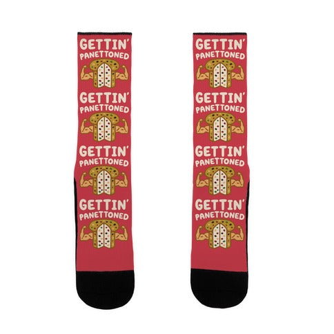 Gettin' Panettoned  Socks