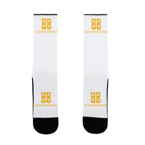 Givencheese Parody Socks