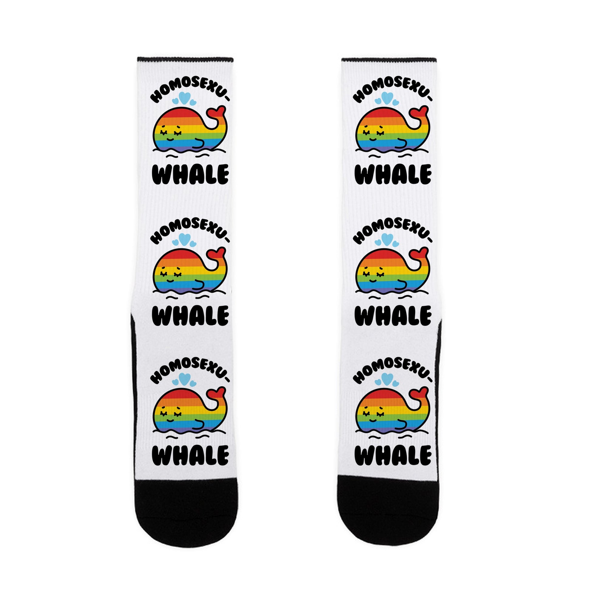 Homosexu-Whale Socks