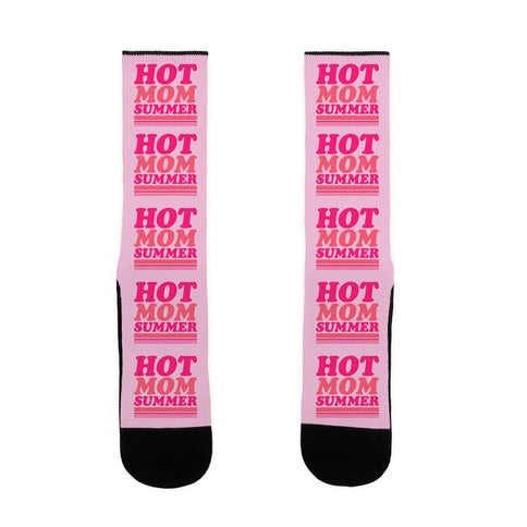 Hot Mom Summer Parody Socks