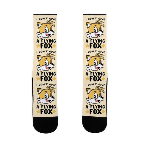 I Don't Give a Flying Fox - Tails Socks