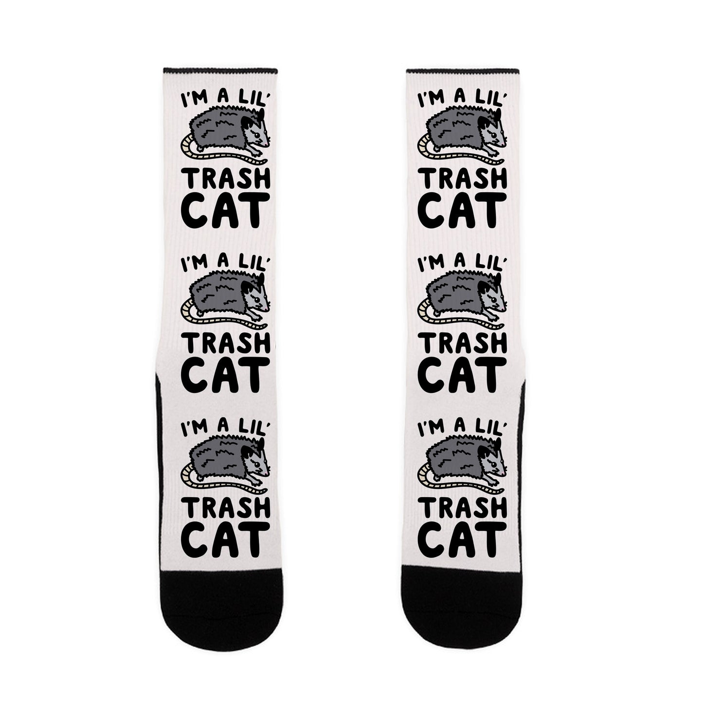 I'm A Lil' Trash Cat Socks