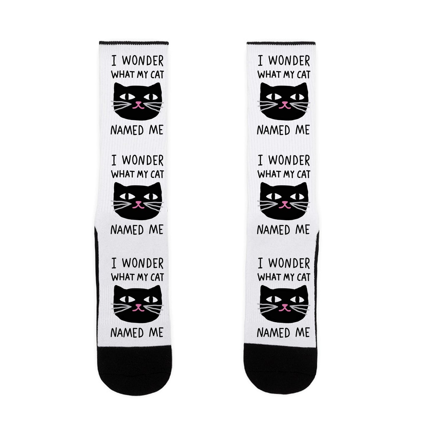 I Wonder What My Cat Named Me Socks
