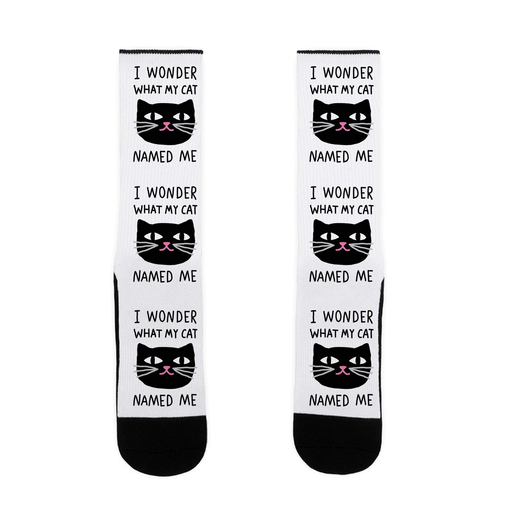 I Wonder What My Cat Named Me Socks