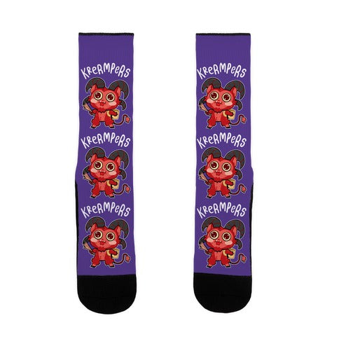 Krermpers Derpy Krampus Socks