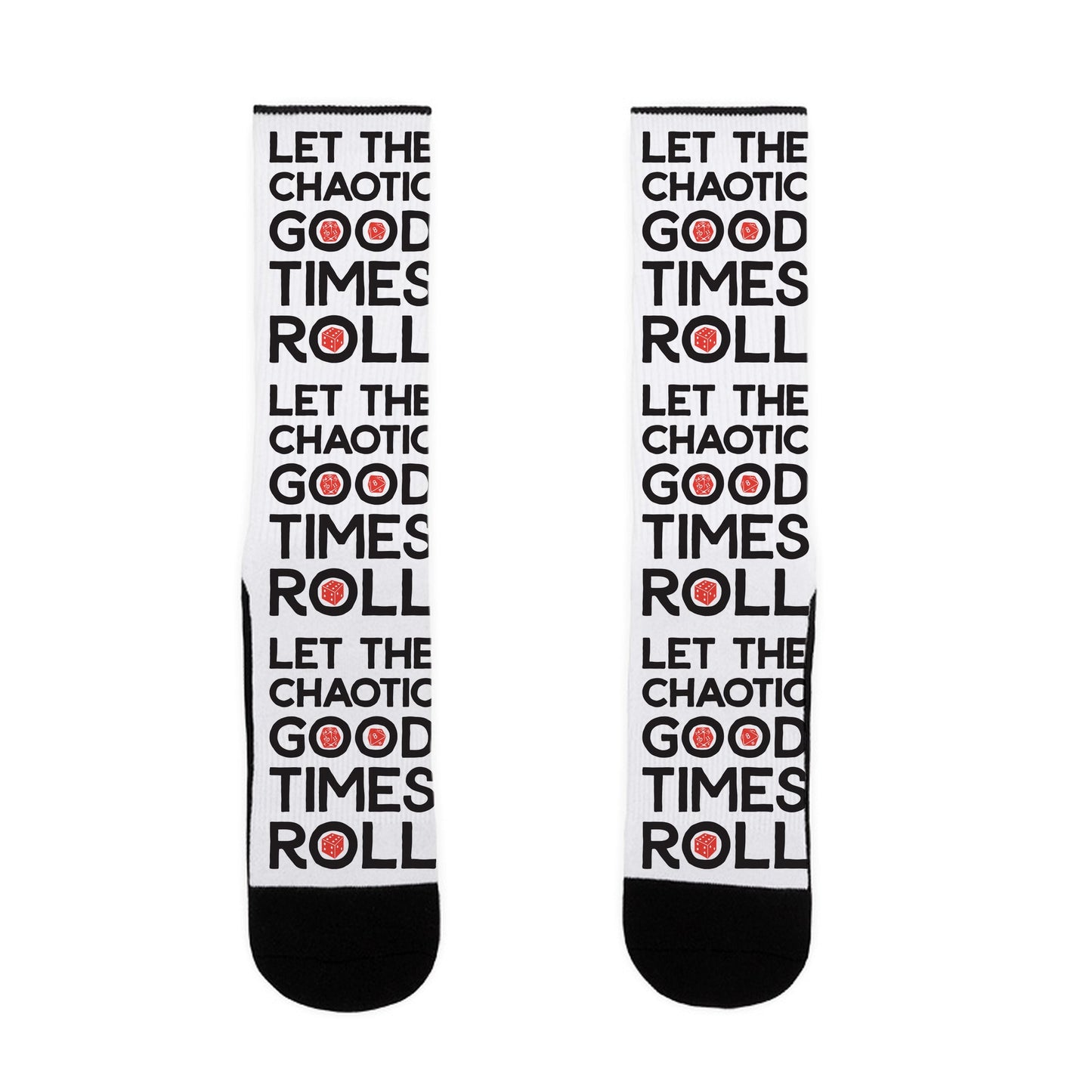Let The Chaotic Good Times Roll Socks