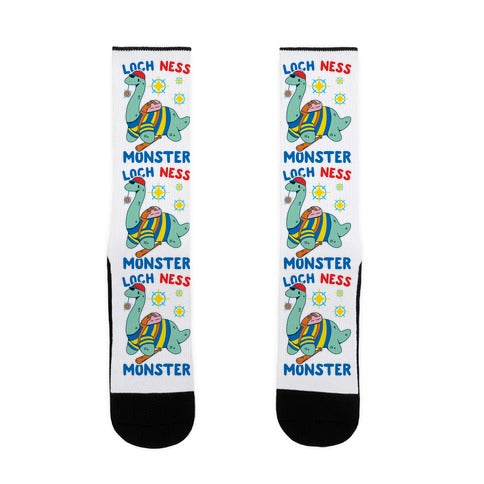 Loch NESS Monster Socks
