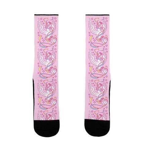 Magical Girl Goose Socks
