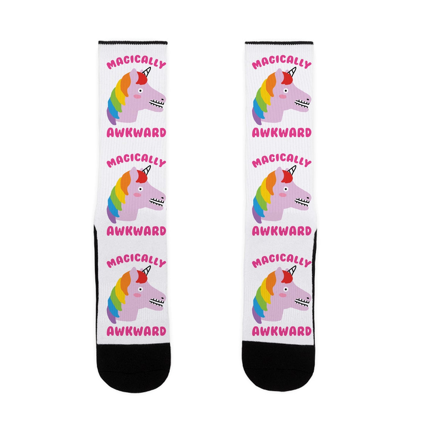 Magically Awkward Socks
