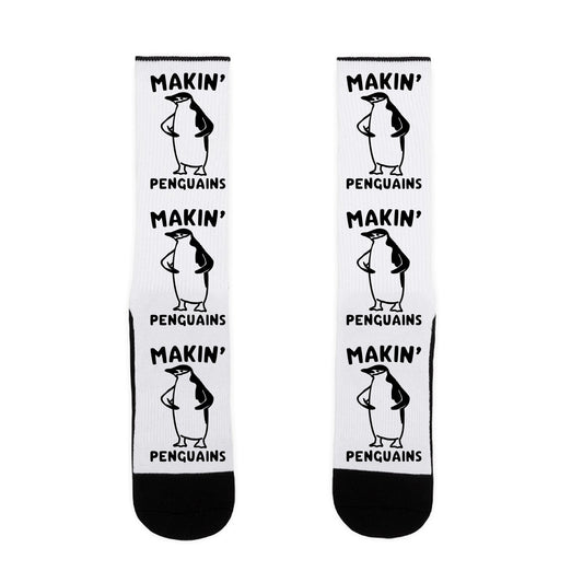 Making Penguians Parody Socks