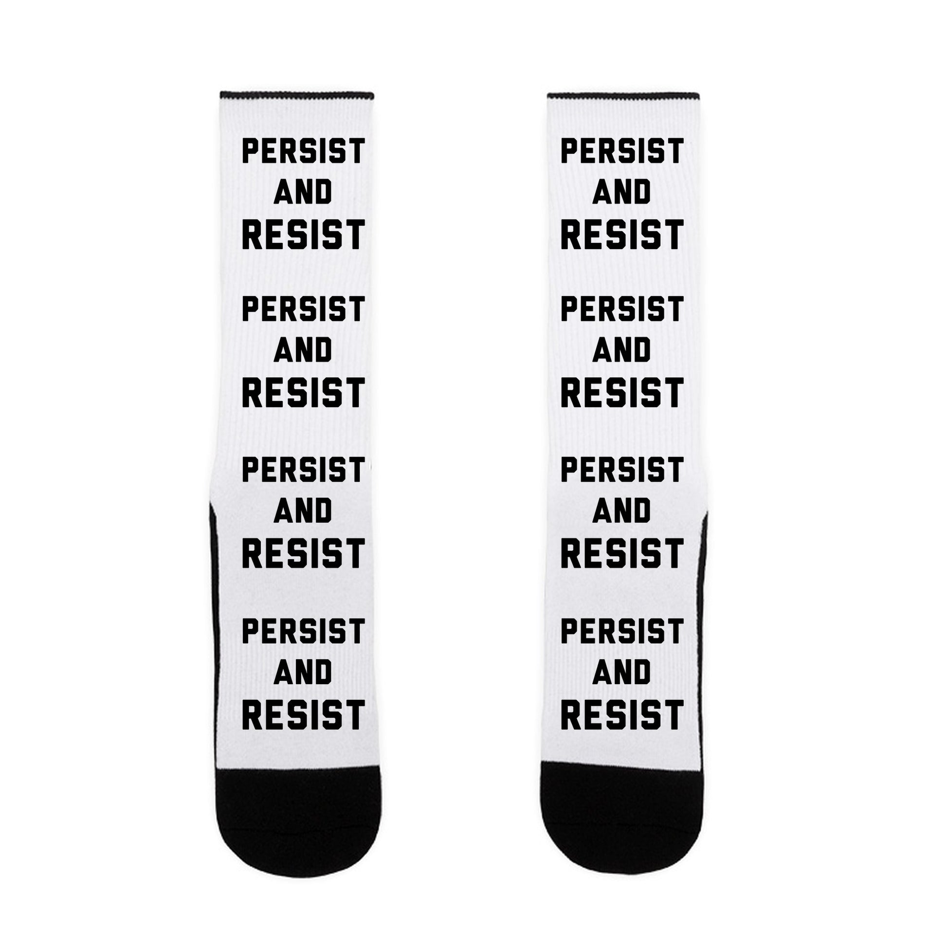 Nevertheless She Purrsisted Socks