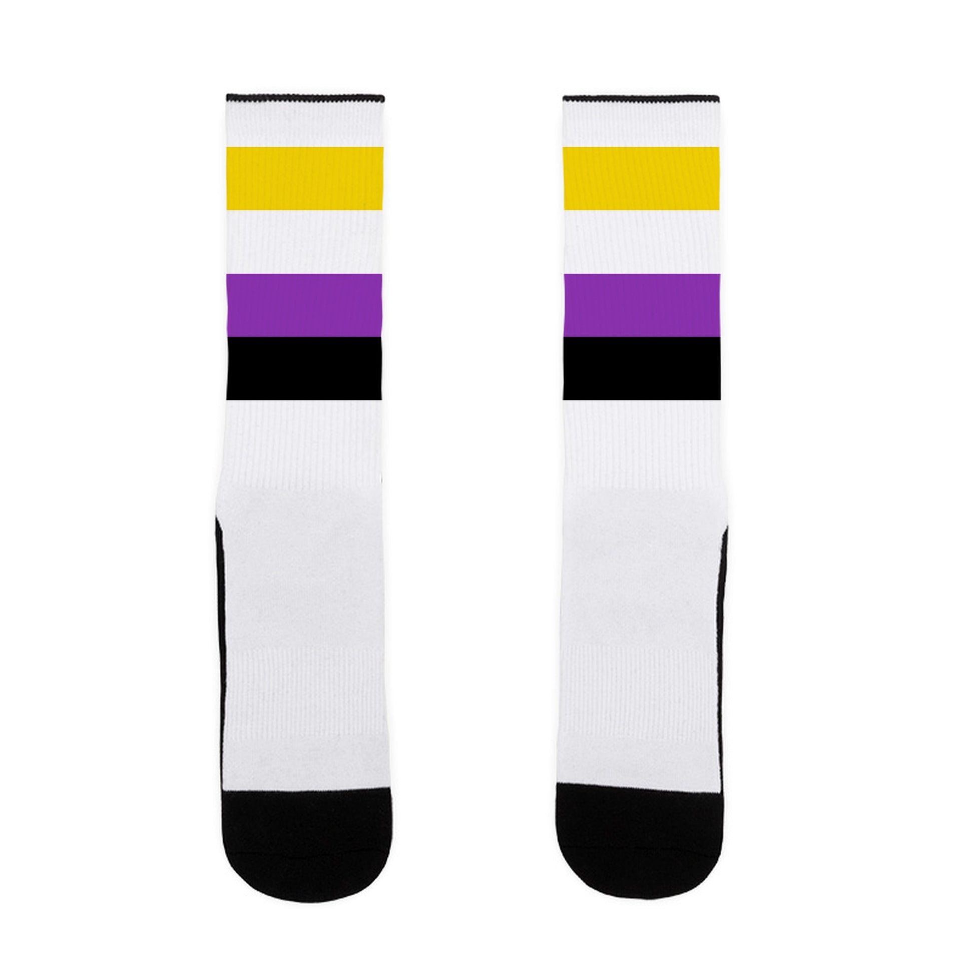 Non Binary Pride Flag Socks