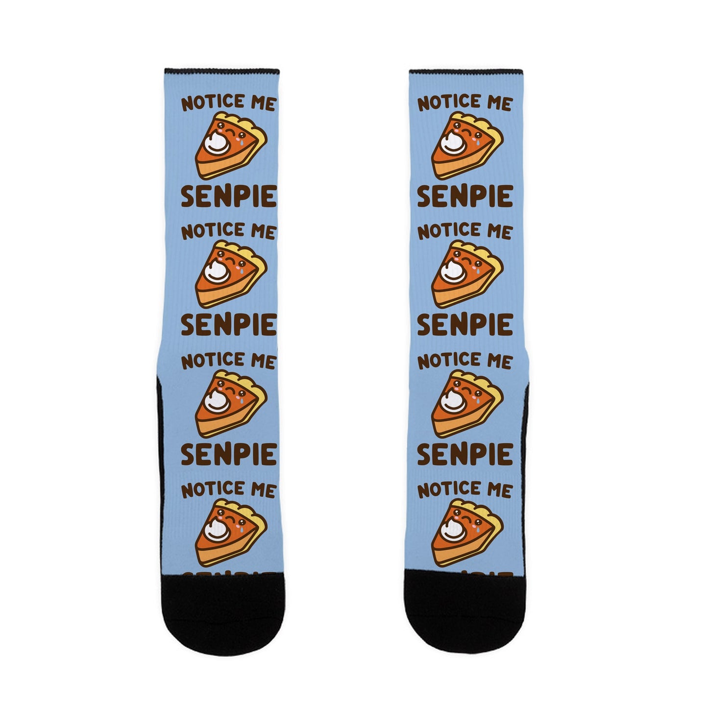 Notice Me Senpie Parody Socks